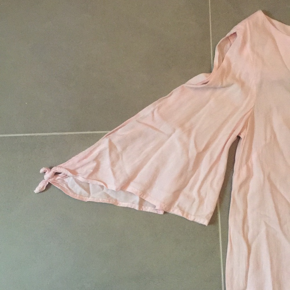 pink knee length dress - Picture 2 of 2